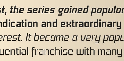 Titan Text OT Font Poster 5